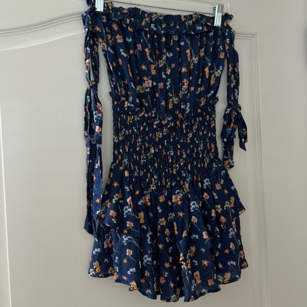 PLANET Blue Life romper size Small